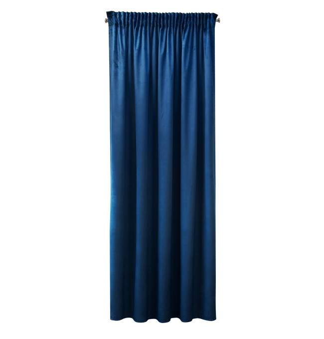 Hotový závěs PIERRE CARDIN SIBEL granátový - na pásce