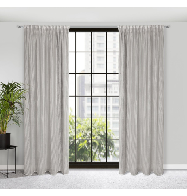 Hotový záves REGINA béžový - na páske