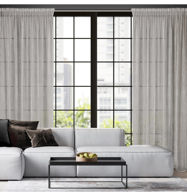 Hotový záves REGINA béžový - na páske