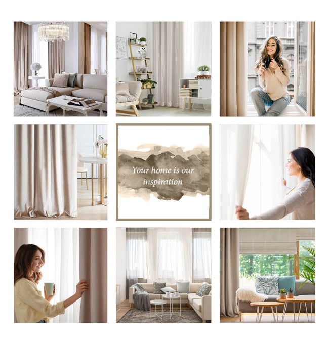 Hotový záves REGINA béžový - na páske