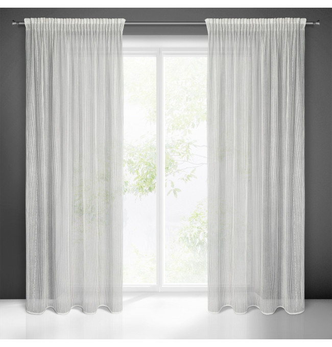 Hotový závěs REGINA přírodní - na pásce