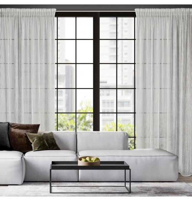 Hotový závěs REGINA přírodní - na pásce