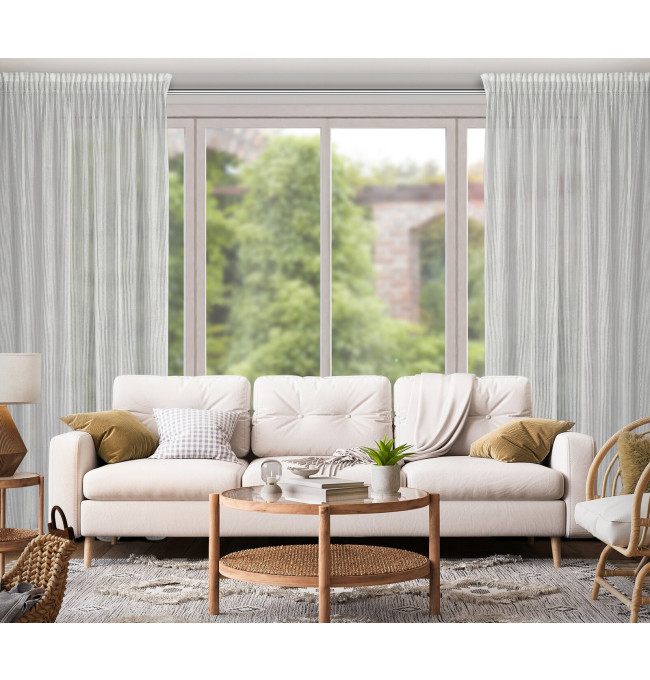 Hotový závěs REGINA přírodní - na pásce