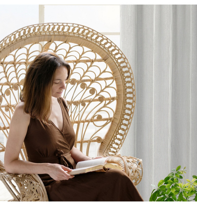 Hotový závěs REGINA přírodní - na pásce