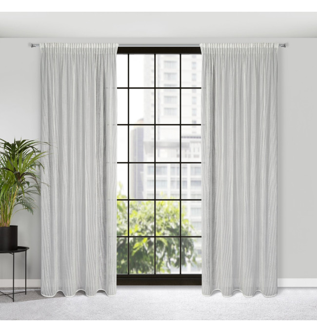 Hotový závěs REGINA přírodní - na pásce