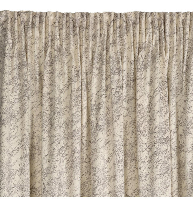 Hotový závěs RIVA krémový - na pásce