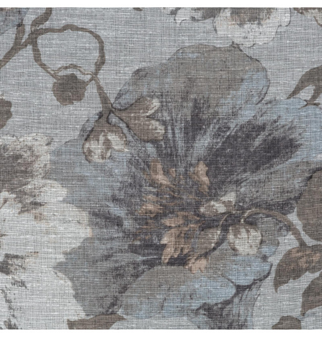 Hotový závěs SANDRA šedý - na průchodkách