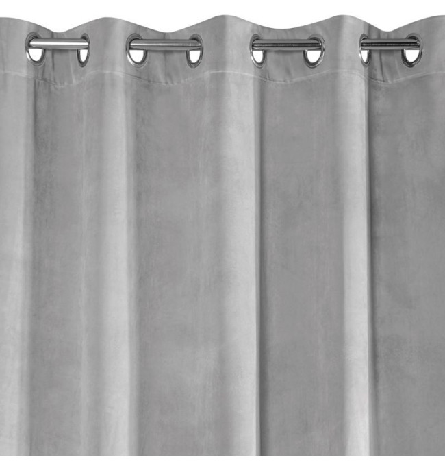 Hotový závěs VILLA ocelový - na průchodkách