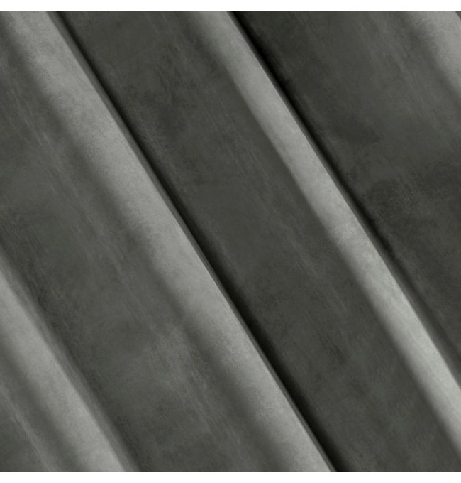 Hotový závěs VILLA grafitový - na průchodkách