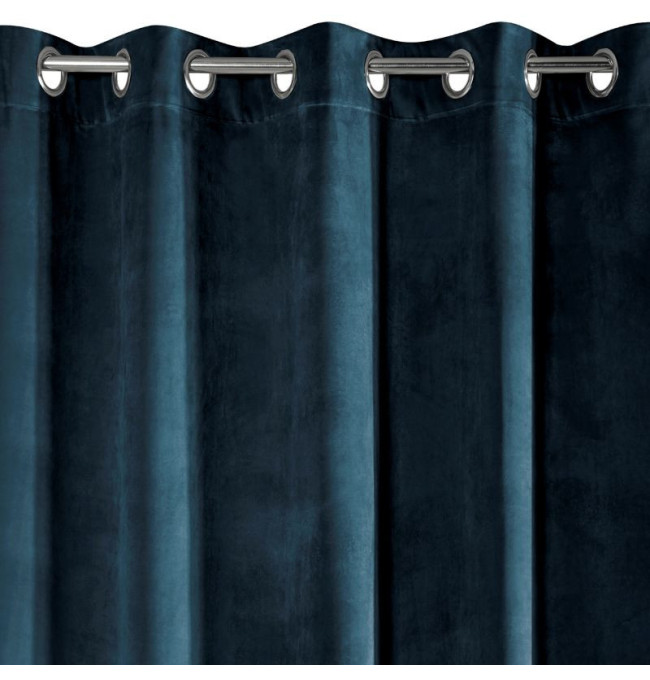 Hotový závěs VILLA granátový - na průchodkách