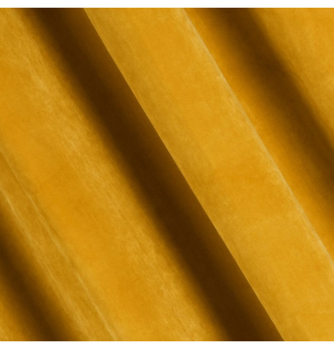 Hotový závěs VILLA hořčicový - na průchodkách