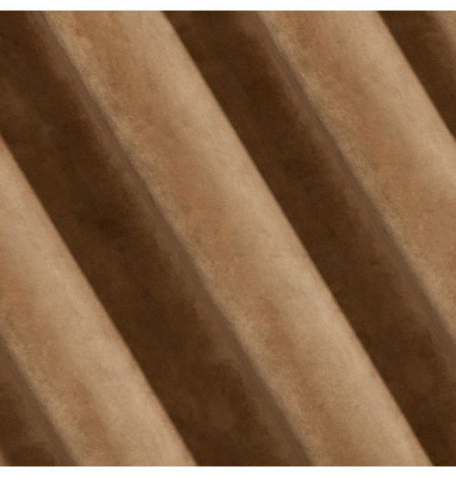 Hotový závěs VILLA medový - s tunelem