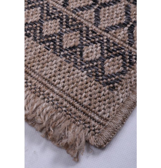 Koberec Indiana 08729B JUTE / ANTHRACITE