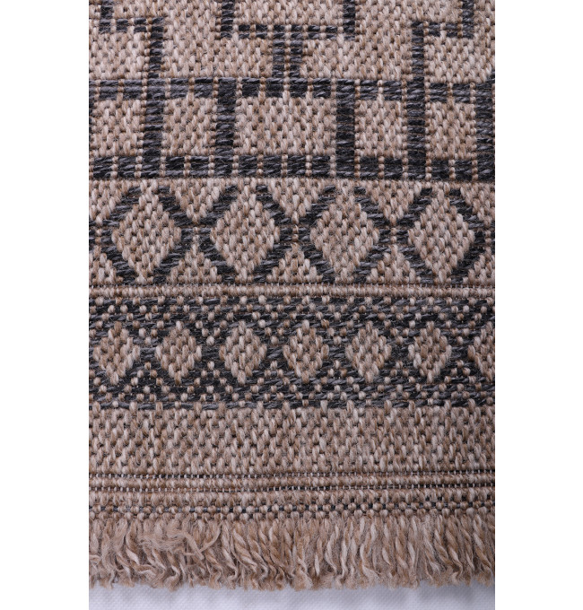 Koberec Indiana 08729B JUTE / ANTHRACITE