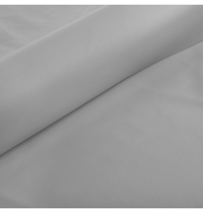 Křeslo Porto ekokůže světle šedé