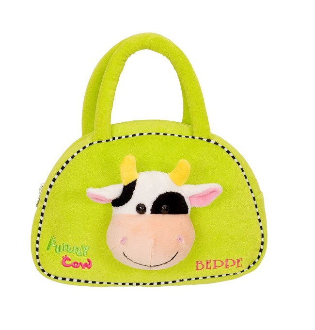 Kabelka Funny Cow zelená 11351