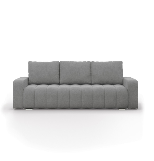 Třímístná pohovka ABRIELLE rozkládací, šedá