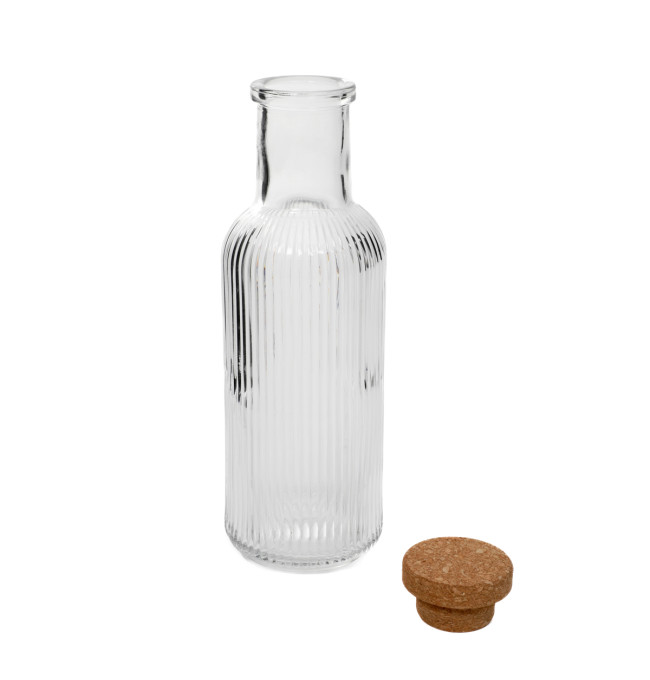 Karafa NATIA průsvitná s korkem 890999 1L