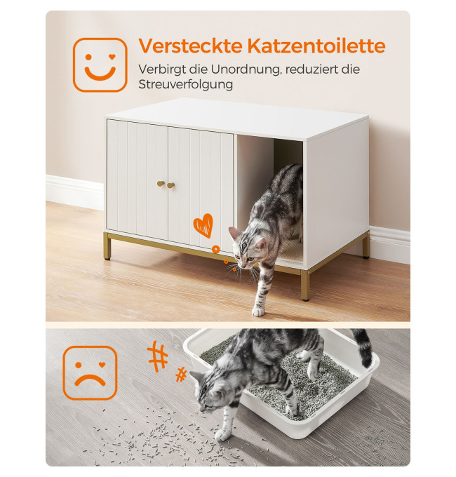 Kočičí toaleta / skříňka PCL007W01