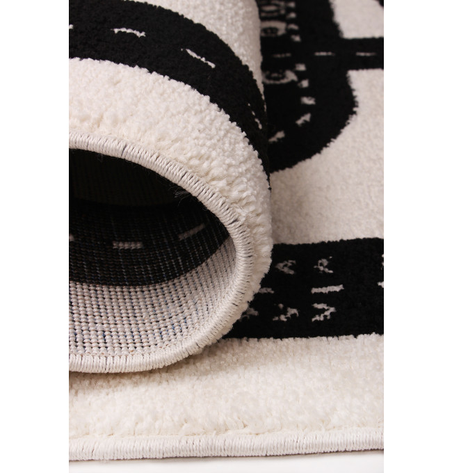 Dětský koberec Kiddy H050A světle šedý