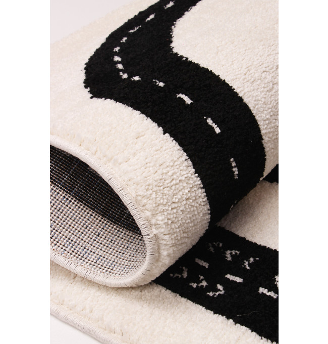 Dětský koberec Kiddy H050A světle šedý