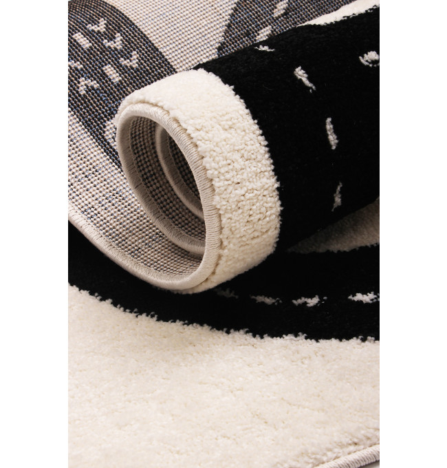 Dětský koberec Kiddy H050A světle šedý