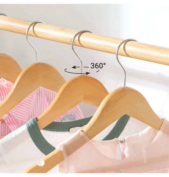 Dětské věšáky na oblečení CRW006N01 10 ks