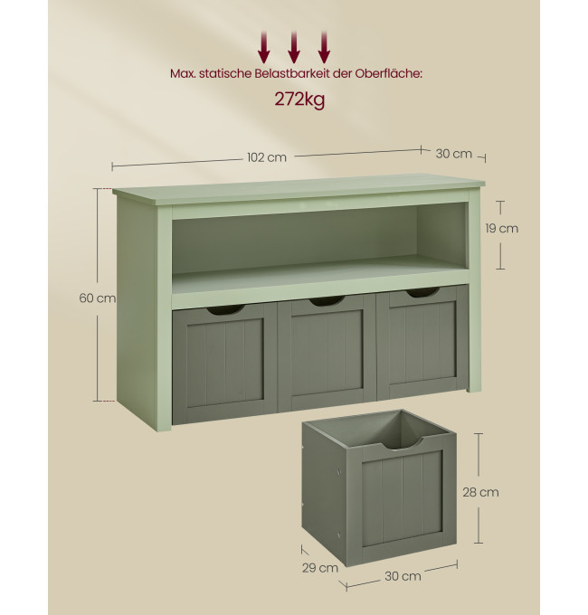 Skříňka na hračky LHS380C02