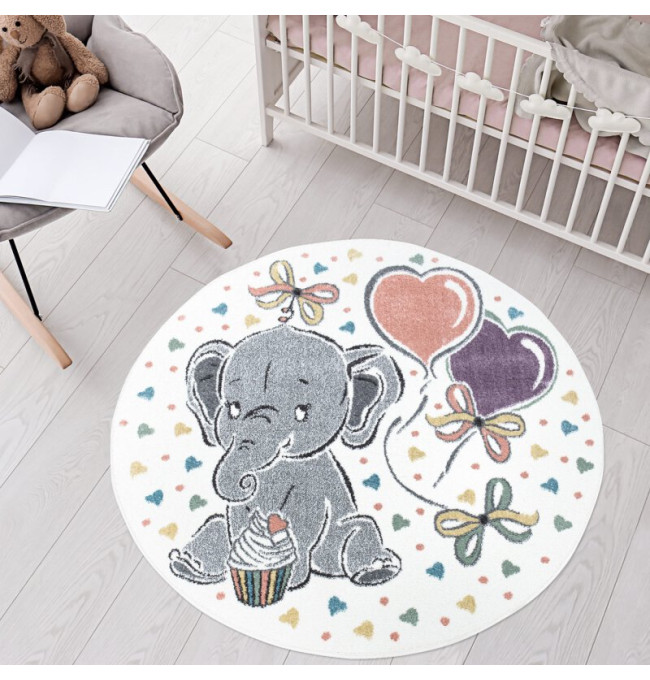 Dětský koberec Anime 896 krémový