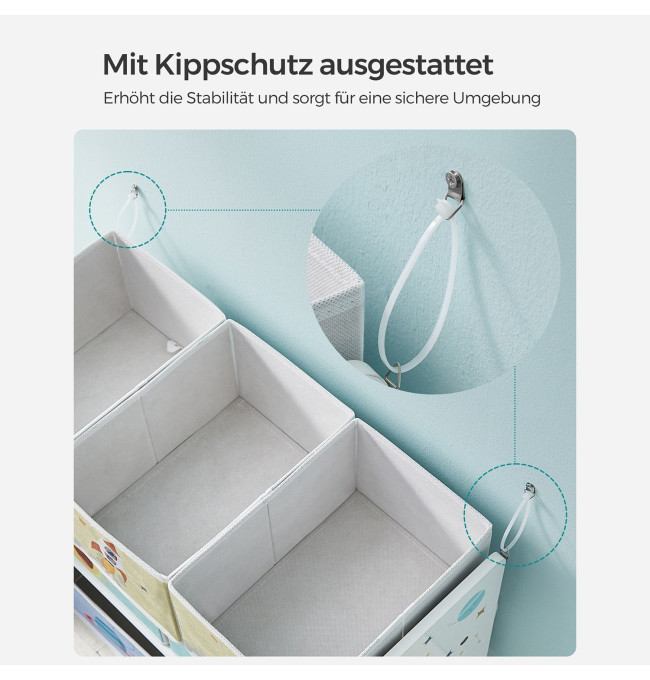 Polička do dětského pokoje GKR034W01