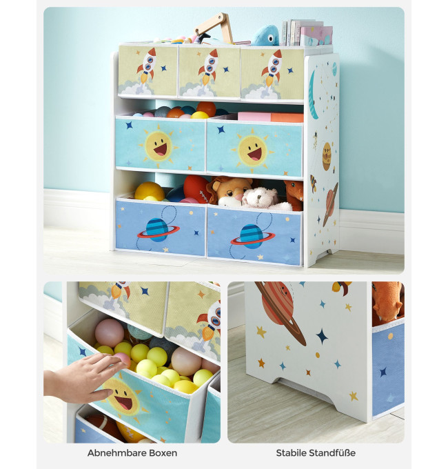 Polička do dětského pokoje GKR034W01