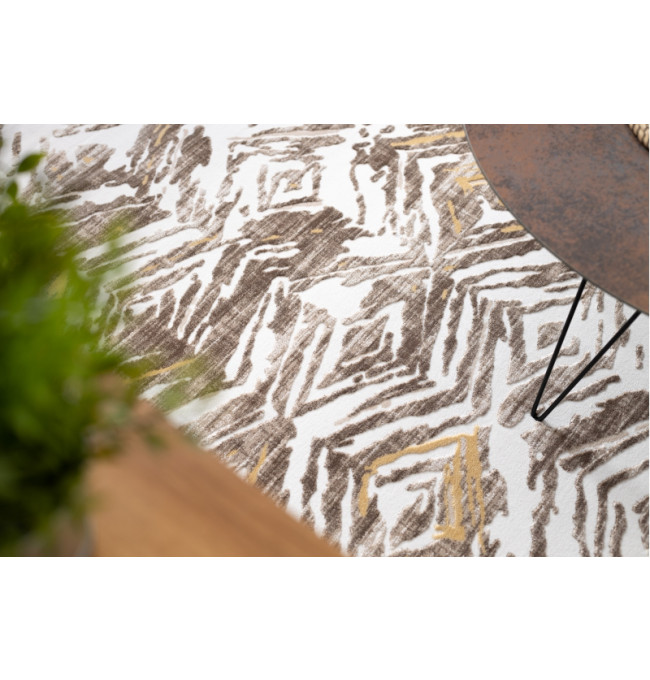 Koberec AKRYL DIZAYN 121 béž / žlutý