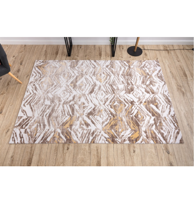 Koberec AKRYL DIZAYN 121 béž / žlutý