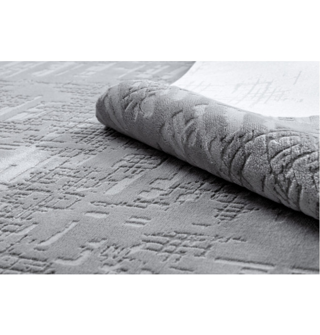 Koberec AKRYL DIZAYN 8840 jasný šedý