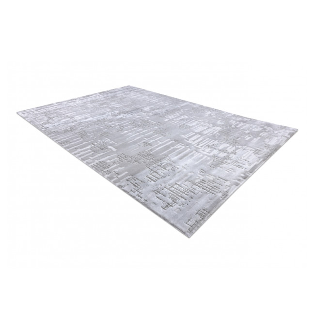 Koberec AKRYL DIZAYN 8840 jasný šedý