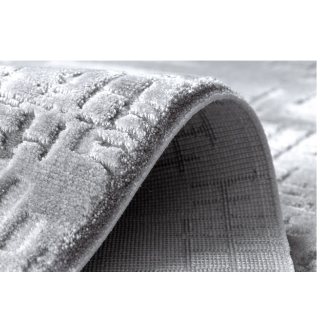 Koberec AKRYL DIZAYN 8840 jasný šedý