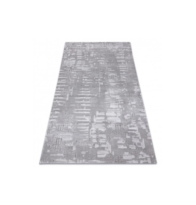 Koberec AKRYL DIZAYN 8840 jasný šedý