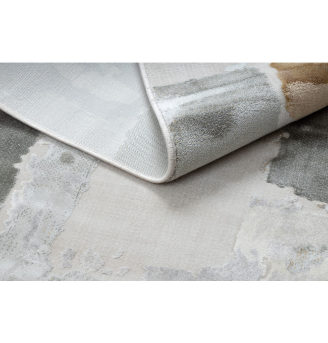 Koberec AKRYL ELITRA 6215 Abstrakce šedý / žlutý