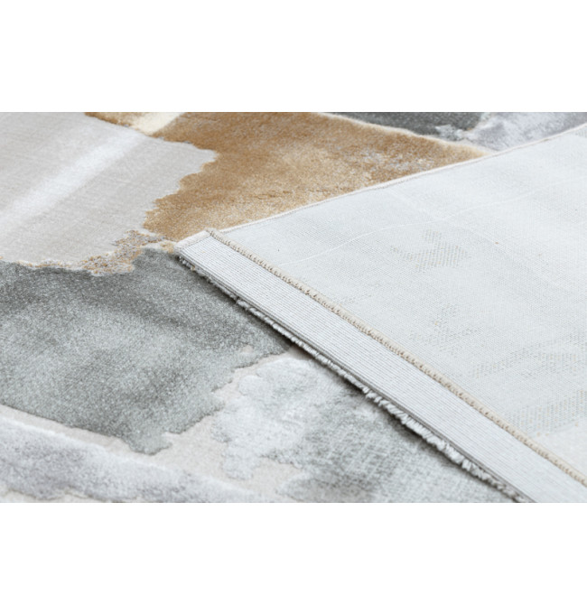 Koberec AKRYL ELITRA 6215 Abstrakce šedý / žlutý