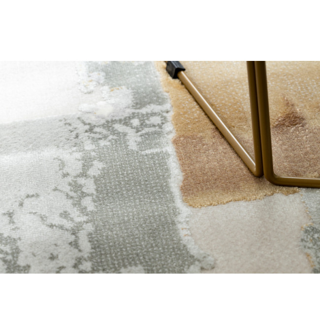 Koberec AKRYL ELITRA 6215 Abstrakce šedý / žlutý