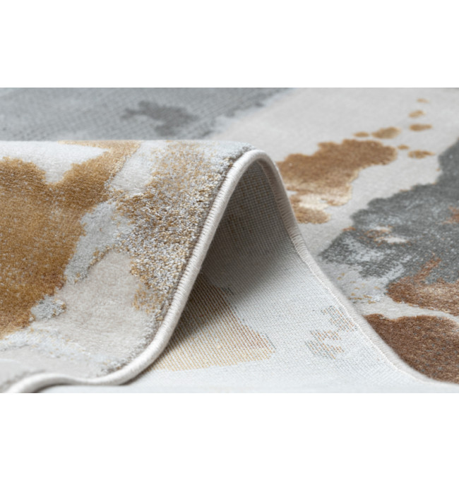 Koberec AKRYL ELITRA 6215 Abstrakce šedý / žlutý