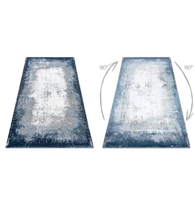 Koberec AKRYL VALS 0A034A C53 46 sloní kost / nebeský