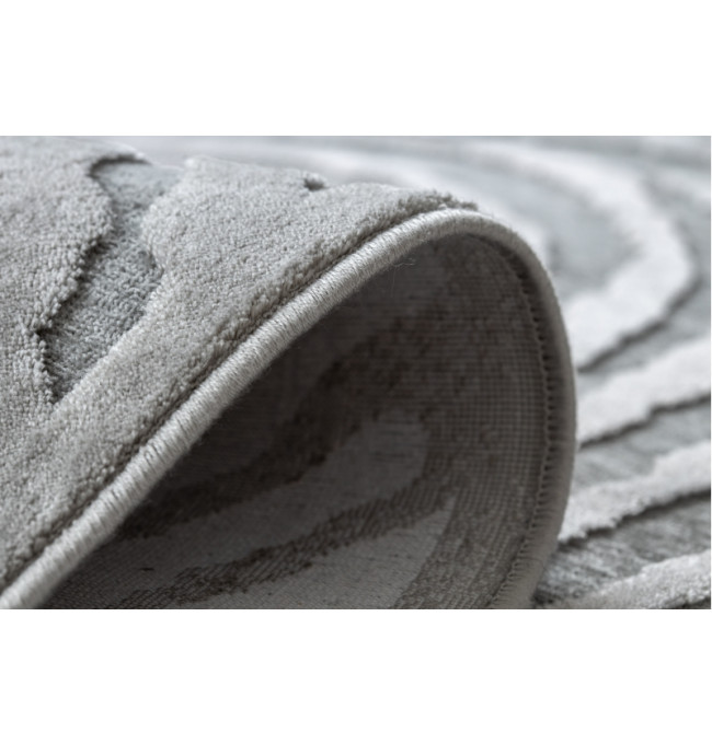 Koberec AKRYL YAZZ W8540 OTISK PALCE šedý