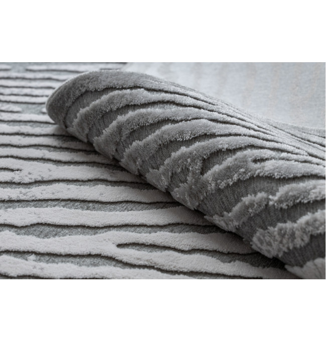 Koberec AKRYL YAZZ W8540 OTISK PALCE šedý