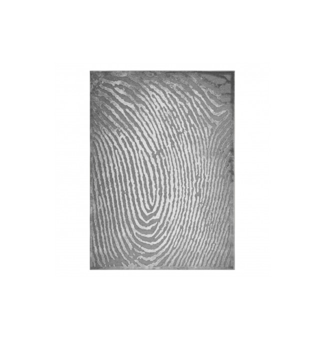 Koberec AKRYL YAZZ W8540 OTISK PALCE šedý