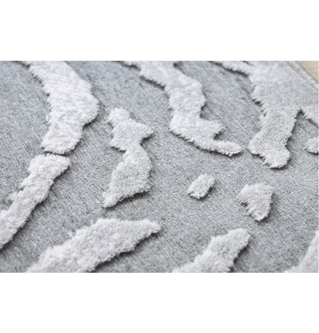 Koberec AKRYL YAZZ W8540 OTISK PALCE šedý