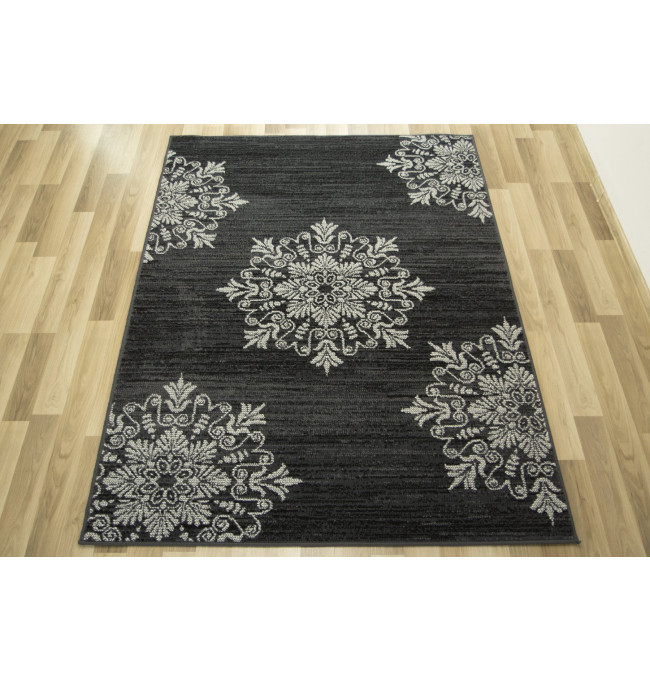 Koberec Aladin 513667/56922 Ornament tmavě šedý