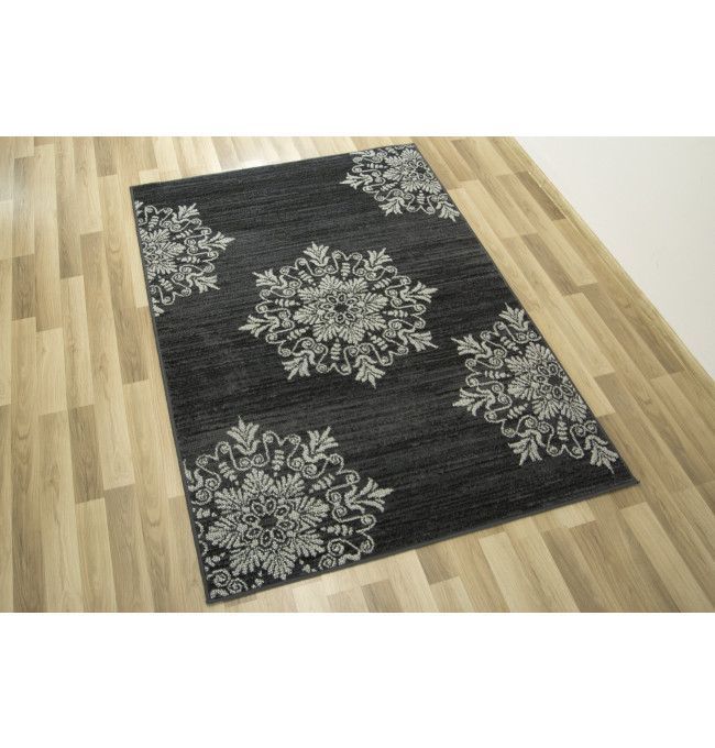 Koberec Aladin 513667/56922 Ornament tmavě šedý
