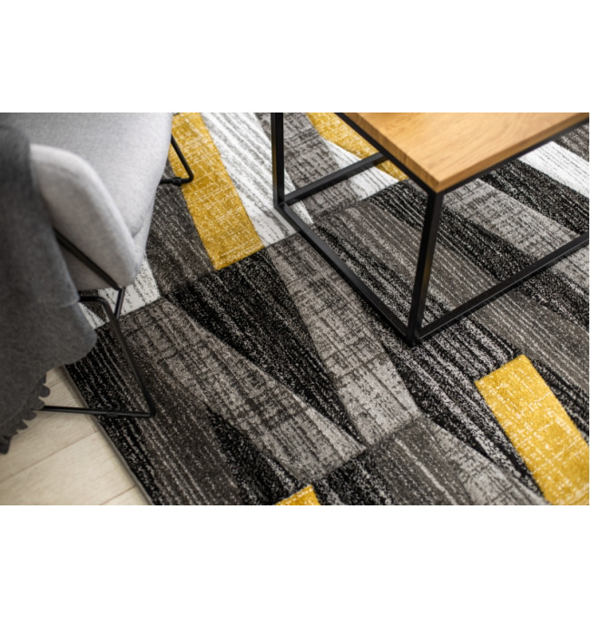 Koberec ALTER Bax Pásy zlatý