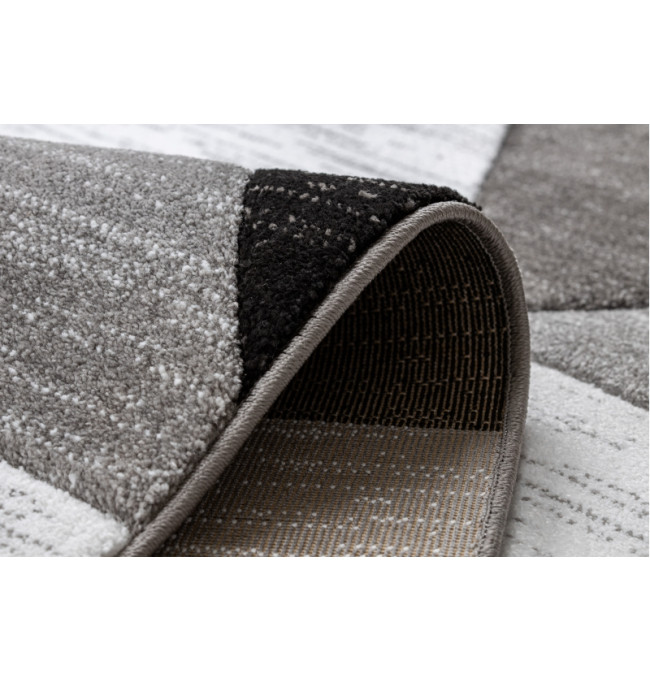 Koberec ALTER Rino Trojúhelníky šedý